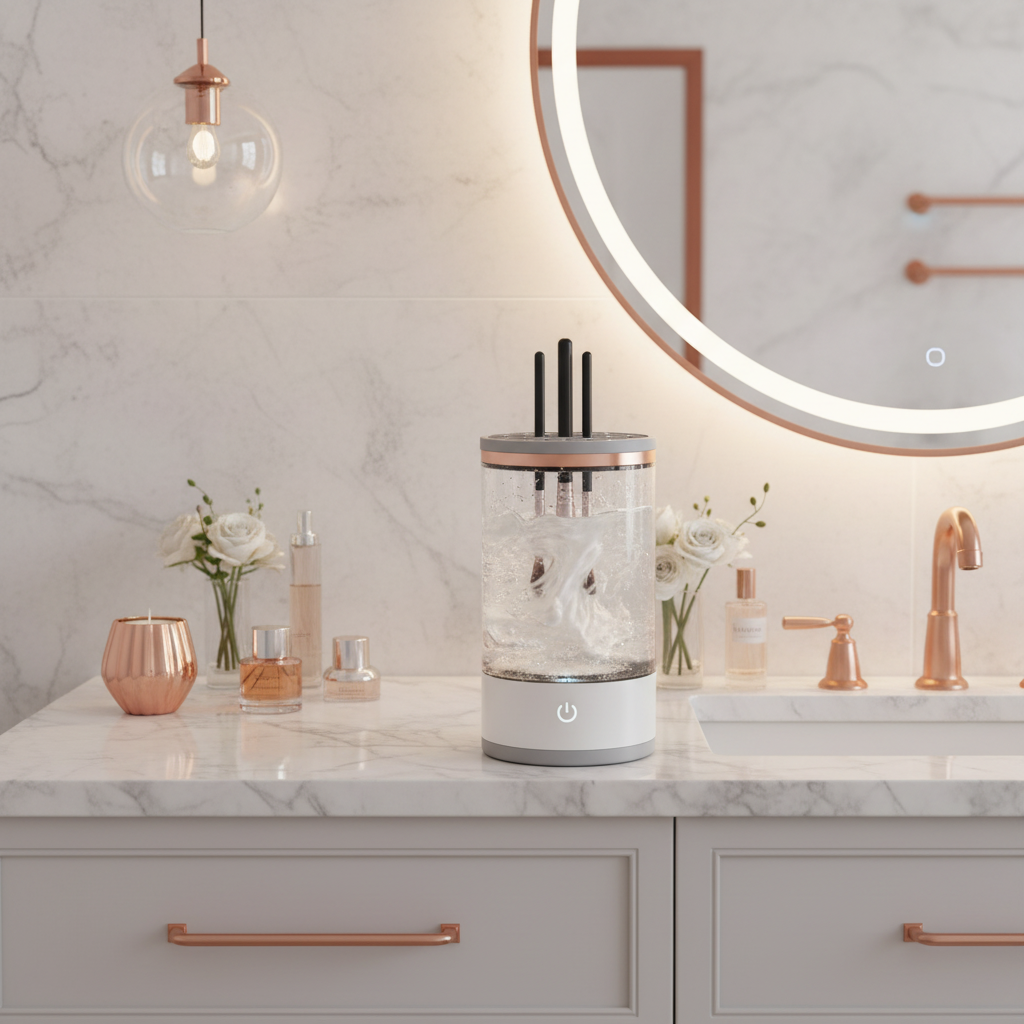 Electric Makeup Brush Cleaner Machine