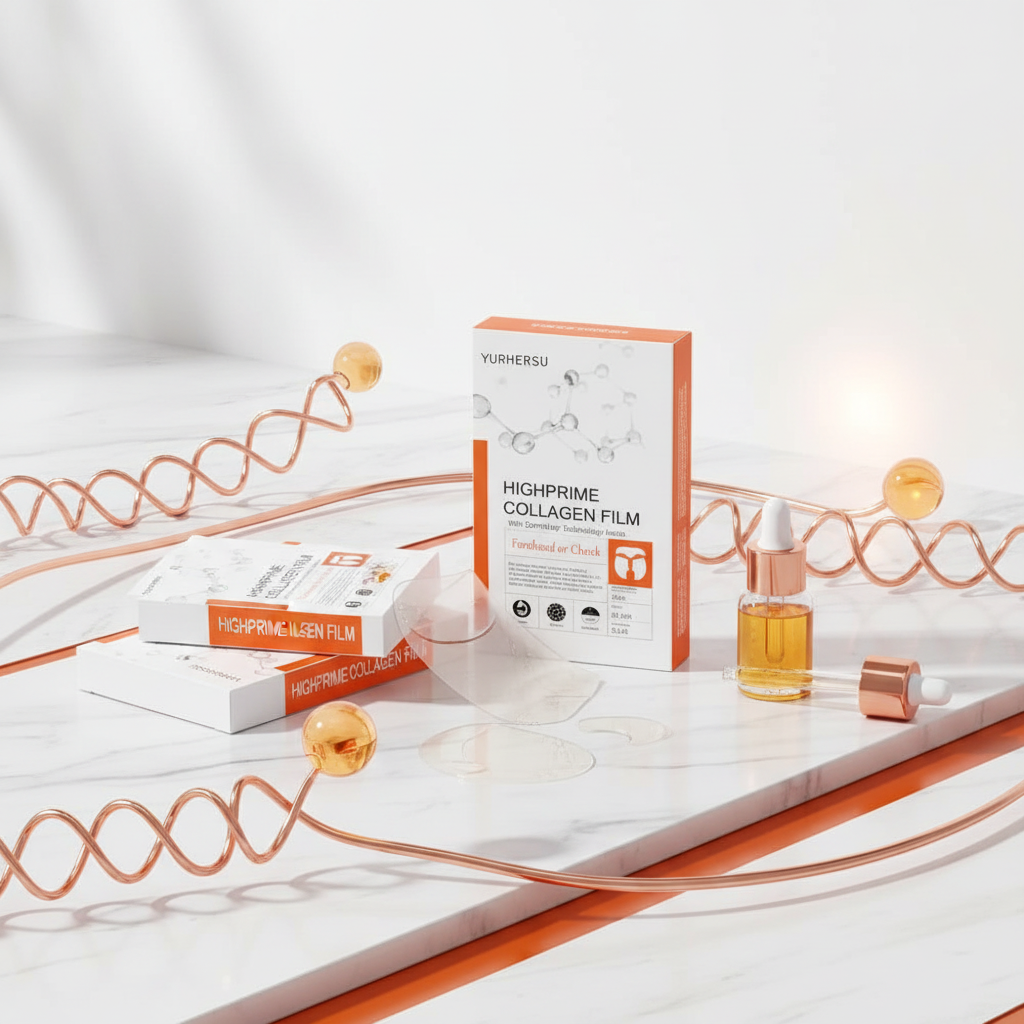 Collagen Film Benefits Infographic