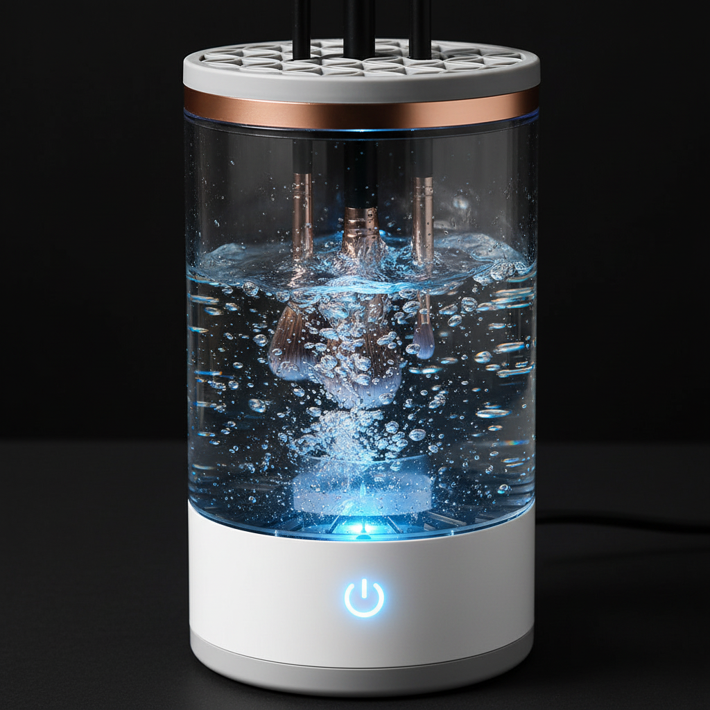Electric Makeup Brush Cleaner Machine